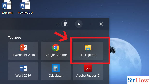 Image title Remove OneDrive Folder from File Explorer step 1