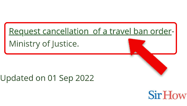 Image Titled remove travel ban in UAE Step 2