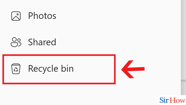 Image title Restore a Folder from OneDrive step 2