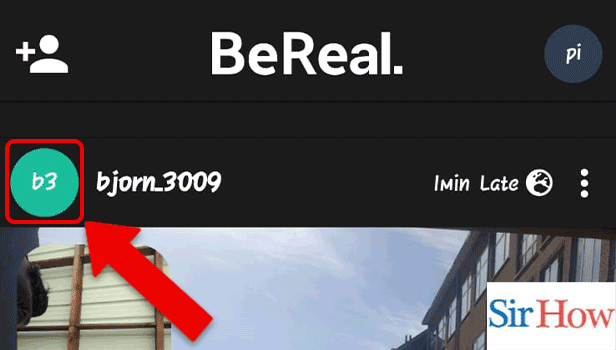 Image Titled share profile in BeReal Step 2