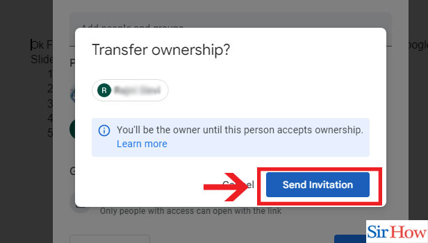 Image title Transfer Google Doc Ownership step 13
