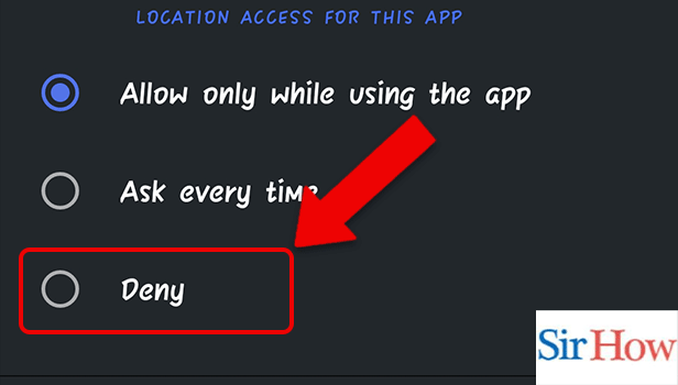 Image Titled turn off location on BeReal Step 5