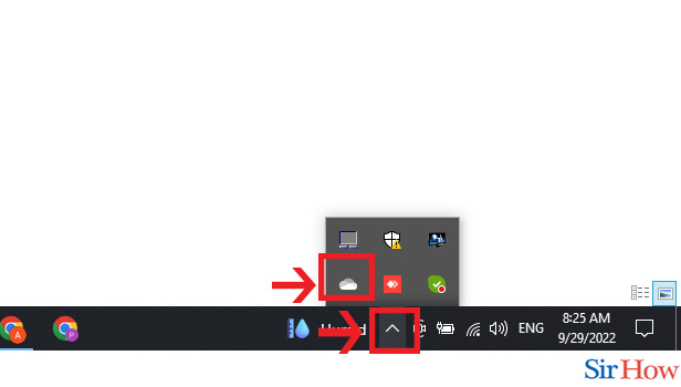Image title Unlink OneDrive from Computer step 1