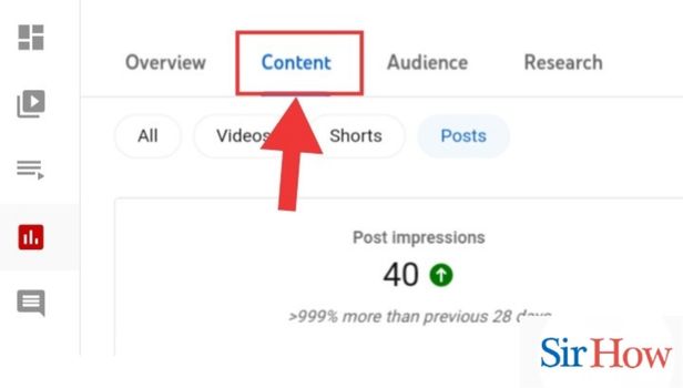 Image titled view post impressions on youtube step 9
