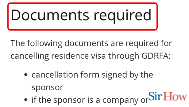 Image Titled What are the documents required for cancelling residence visa in UAE Step 3