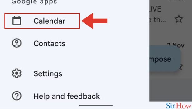 Image titled Access Calendar on Gmail App Step 3
