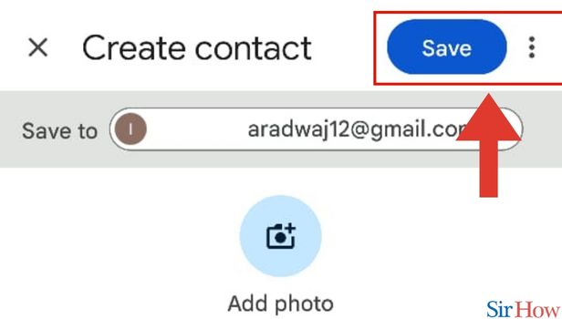 Image titled add contact to Gmail App Step 6