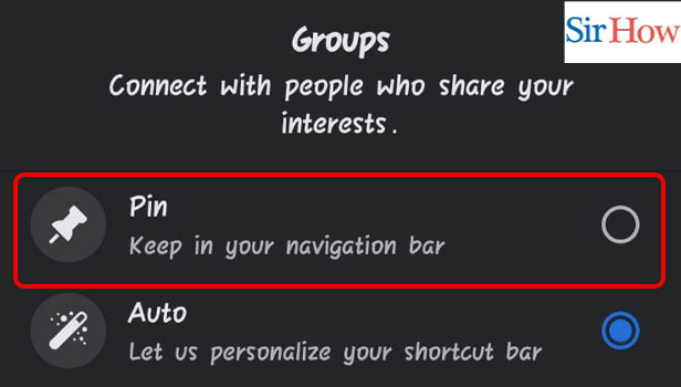 Image Titled add group shortcut in facebook app Step 7