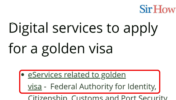Image Titled apply for golden visa UAE Step 2