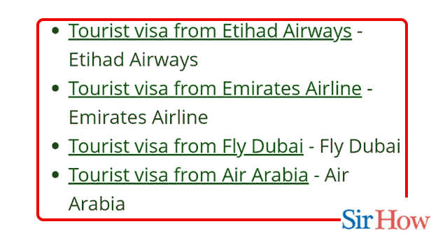 Image Titled apply for multiple entry tourist visa in UAE Step 2