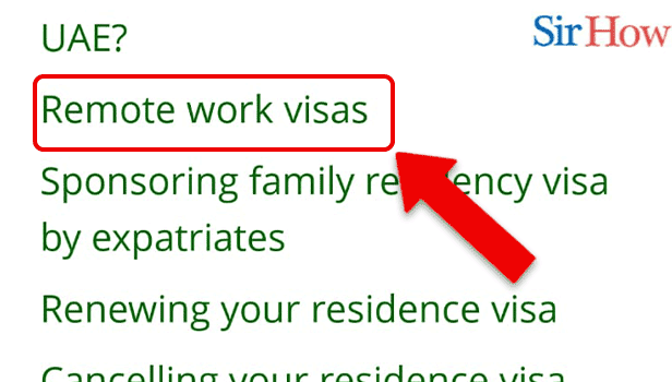 Image Titled apply for remote work visa in UAE Step 2