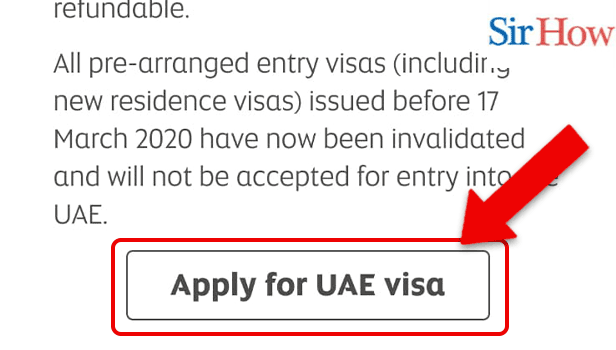Image Titled apply for transit visa in UAE Step 3