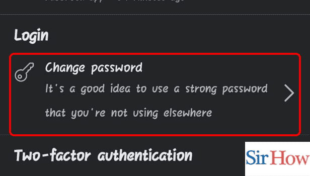 Image Titled How to change the password on facebook app Step 5