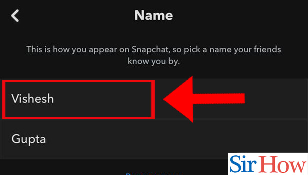 Image titled Change Snapchat name in iPhone Step 5