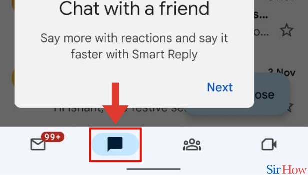 Image titled chat on Gmail app Step 6
