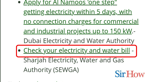 Image Titled check electricity and water bill in UAE Step 2