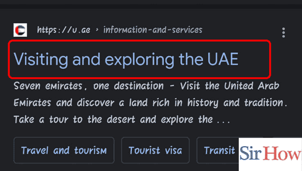 Image Titled check the fact sheet of UAE Step 1
