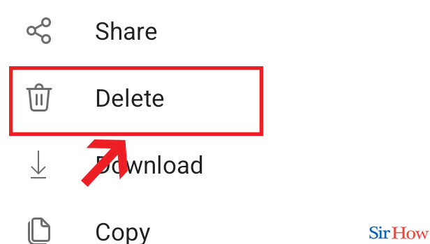 Image title Delete Files from Onedrive step 5