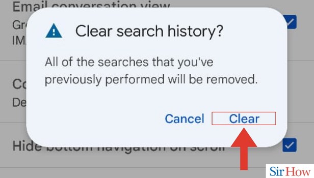 Image titled Delete Recent Email Searches on Gmail App Step 7