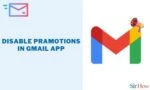 How to Disable Promotions in Gmail App