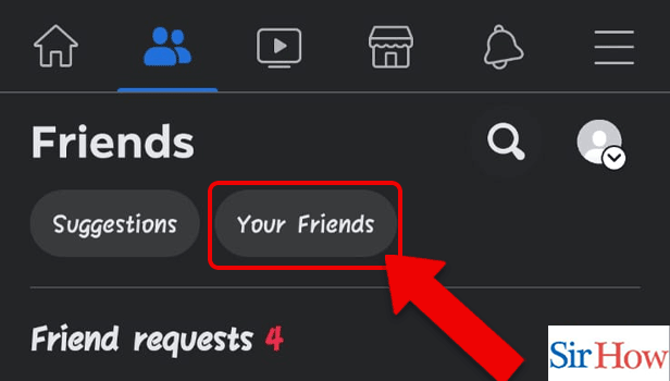Image Titled edit friends list on Facebook app Step 3