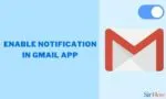 How to Enable Notification in Gmail App
