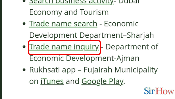 Image Titled enquire trade name in UAE Step 2