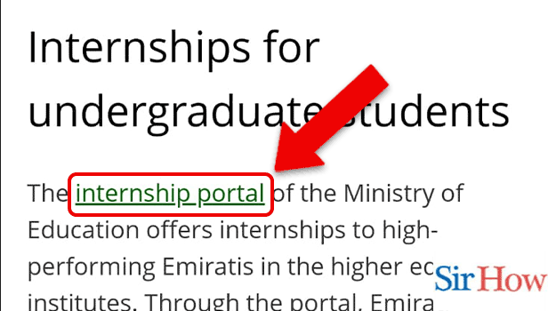 Image Titled get internships in UAE Step 2