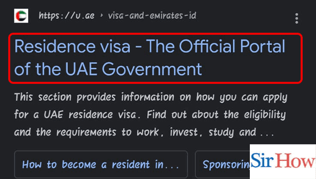 Image Titled get the benefits of residence visa in UAE Step 1