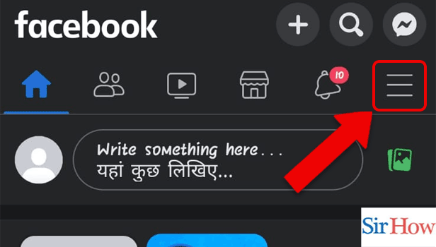 Image Titled Get to Settings on Facebook App Step 2