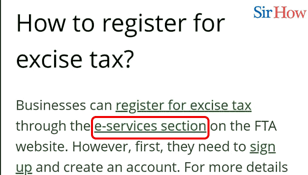 Image Titled register for excise tax in UAE Step 3