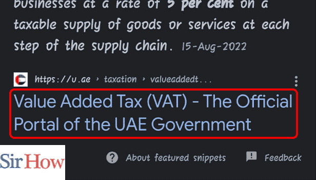 Image Titled register for vat in UAE Step 1