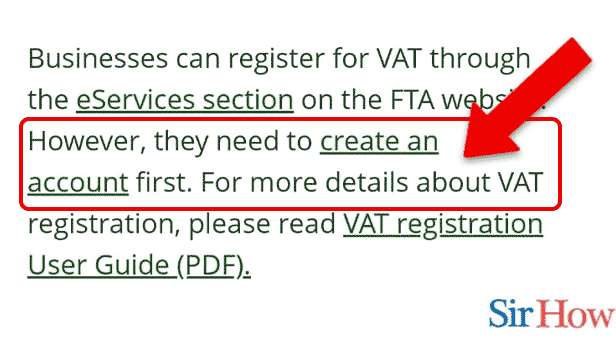 Image Titled register for vat in UAE Step 2