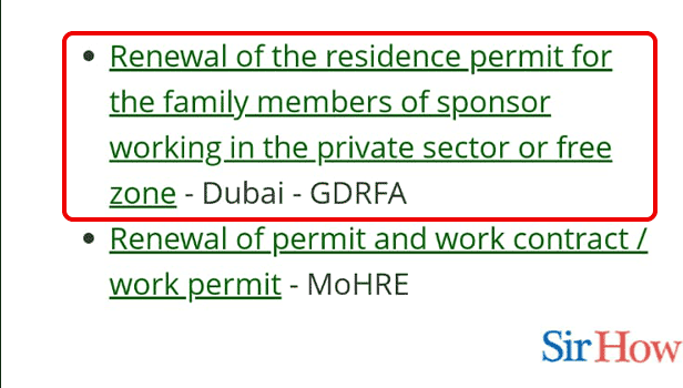 Image Titled renew residence visa for private sector in UAE Step 2