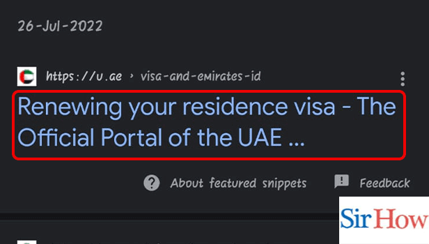 Image Titled renew work permit in UAE Step 1