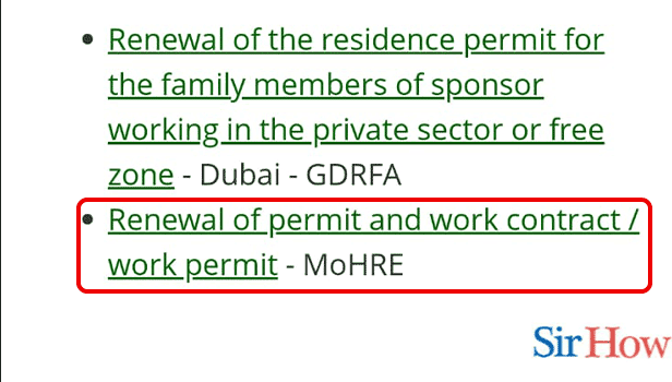 Image Titled renew work permit in UAE Step 2