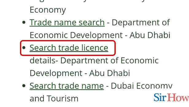 Image Titled search trade license in UAE Step 2