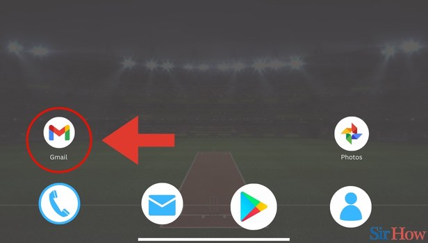 Image-titled how to see calendar in Gmail app Step 1