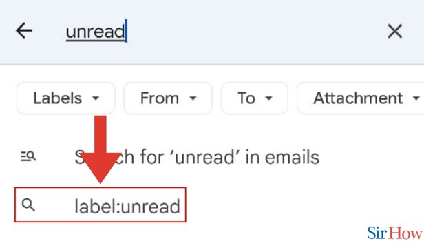 Image titled Select Unread in Gmail App Step 4