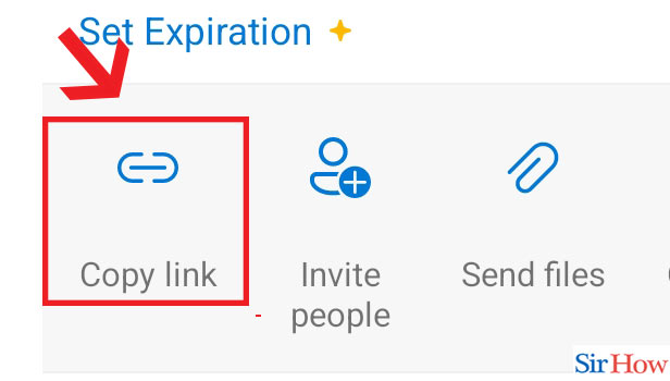 Image title Share Photos on OneDrive way 1 step 4
