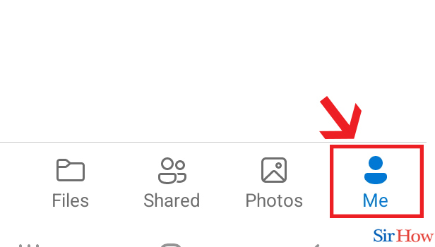 Image title Sign Out of Onedrive step 2