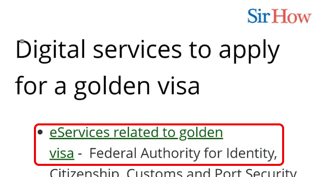 Image Titled track application for golden visa in UAE Step 2