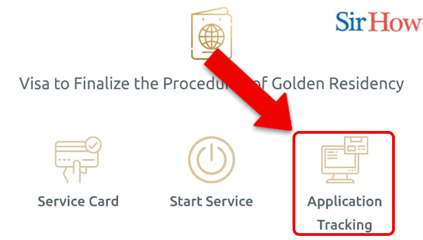 Image Titled track application for golden visa in UAE Step 3