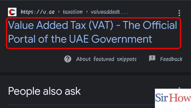 Image Titled verify companies' tax registration number in UAE Step 1