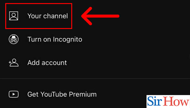 Image title Change Name of Your YouTube Channel on iPhone Step 3