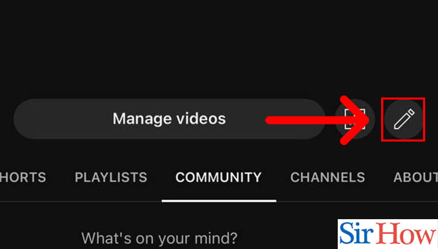 Image title Change YouTube Profile Picture on iPhone Step 4
