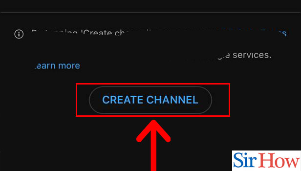 Image title Create a YouTube Channel on iPhone Step 7
