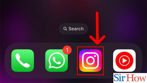 Image title Create Instagram Story Questions on iPhone Step 1