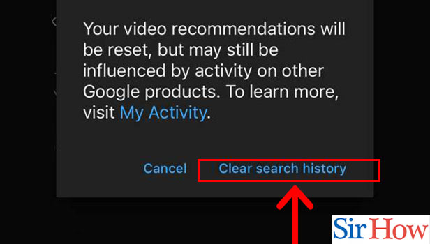 Image title Delete YouTube Browser History on iPhone Step 6