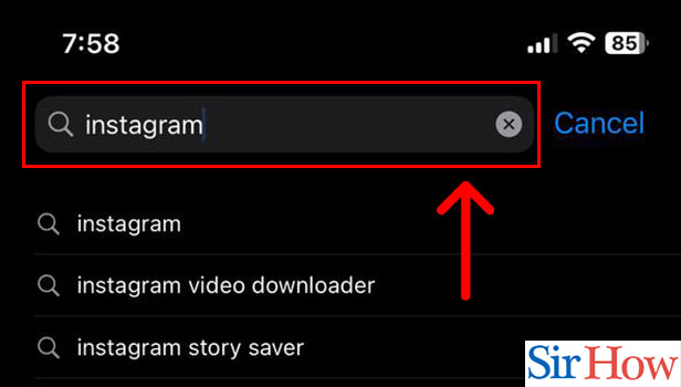 Image title Download & Install Instagram App on iPhone Step 4